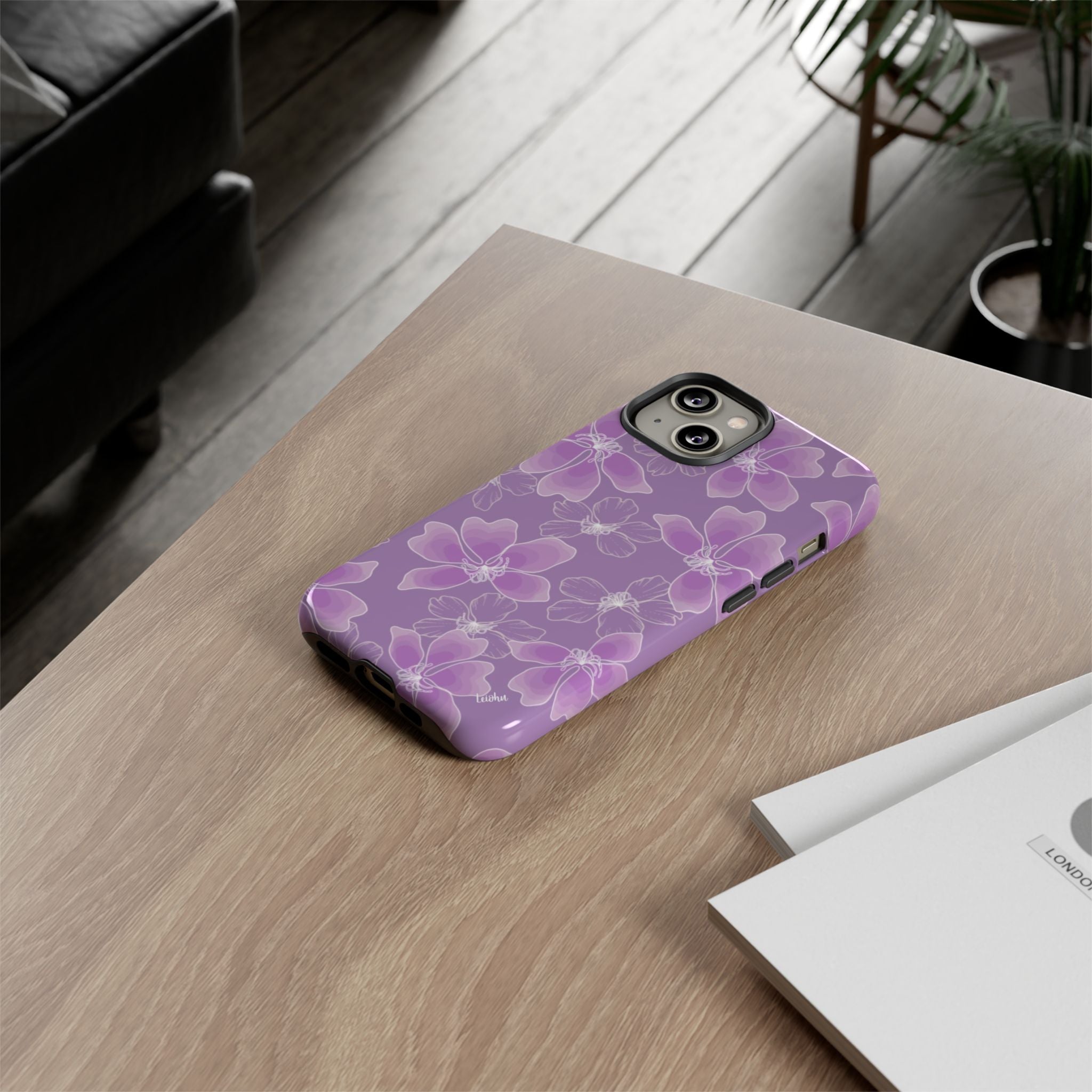 Hong Kong orchid - purple - LEIOHU DESIGNS