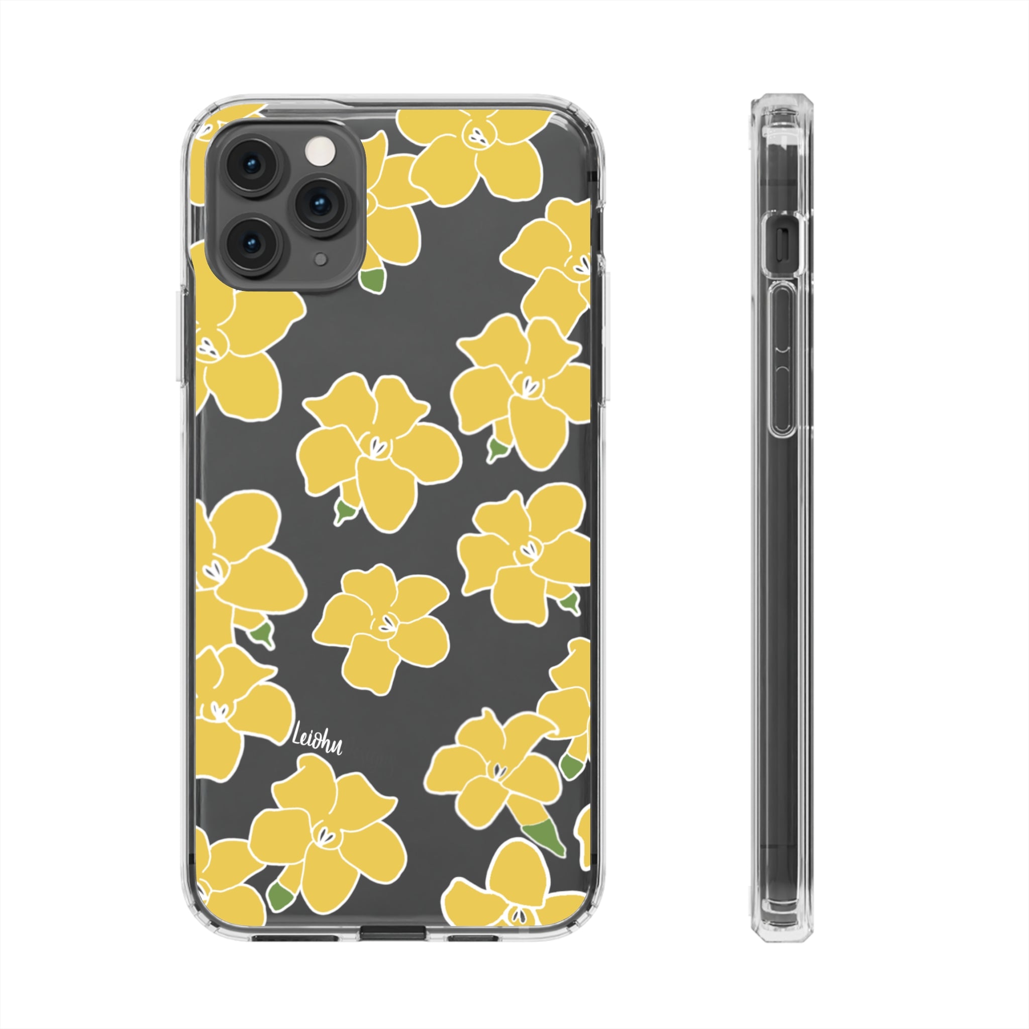 Puakenikeni - Clear Case  LEIOHU DESIGNS