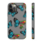 Tropical Pulelehua - Teal - LEIOHU DESIGNS