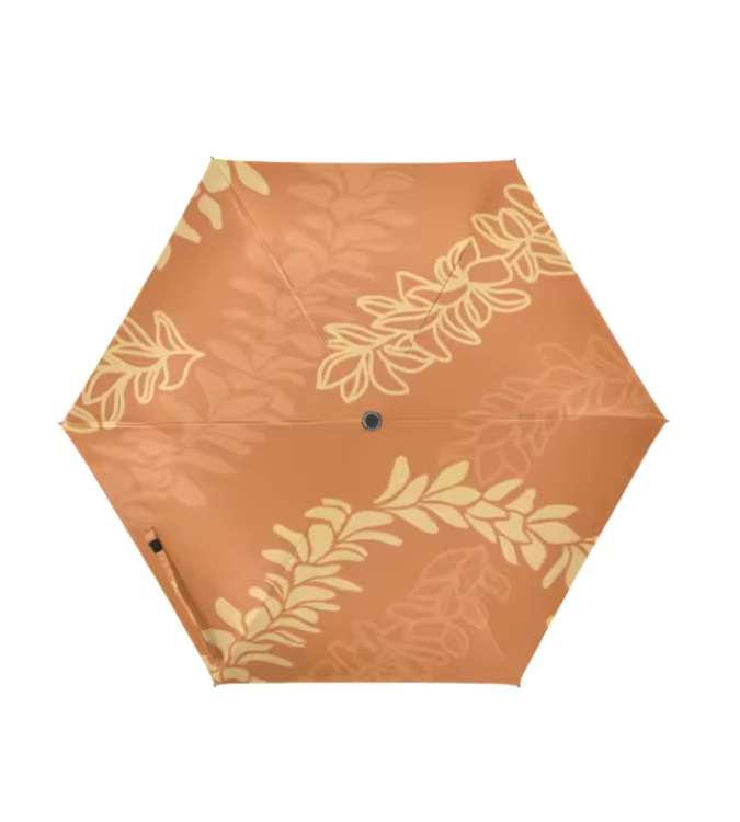 Pua Melia - Alani - Compact Umbrella - LEIOHU DESIGNS