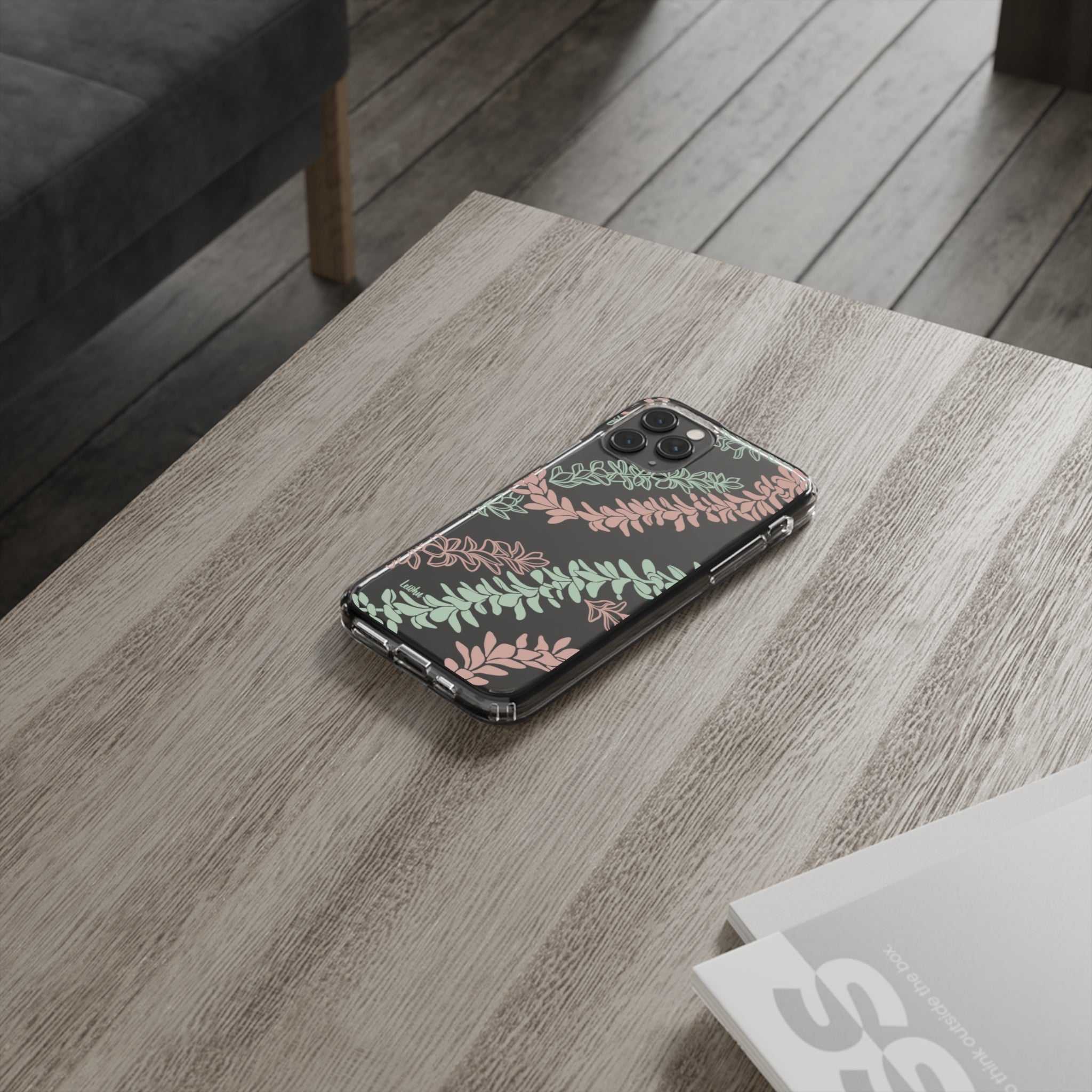 Groovy Pua Melia - Clear Case - LEIOHU DESIGNS