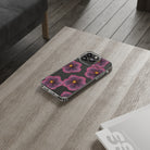 Sunset Hibiscus - Clear Case - LEIOHU DESIGNS