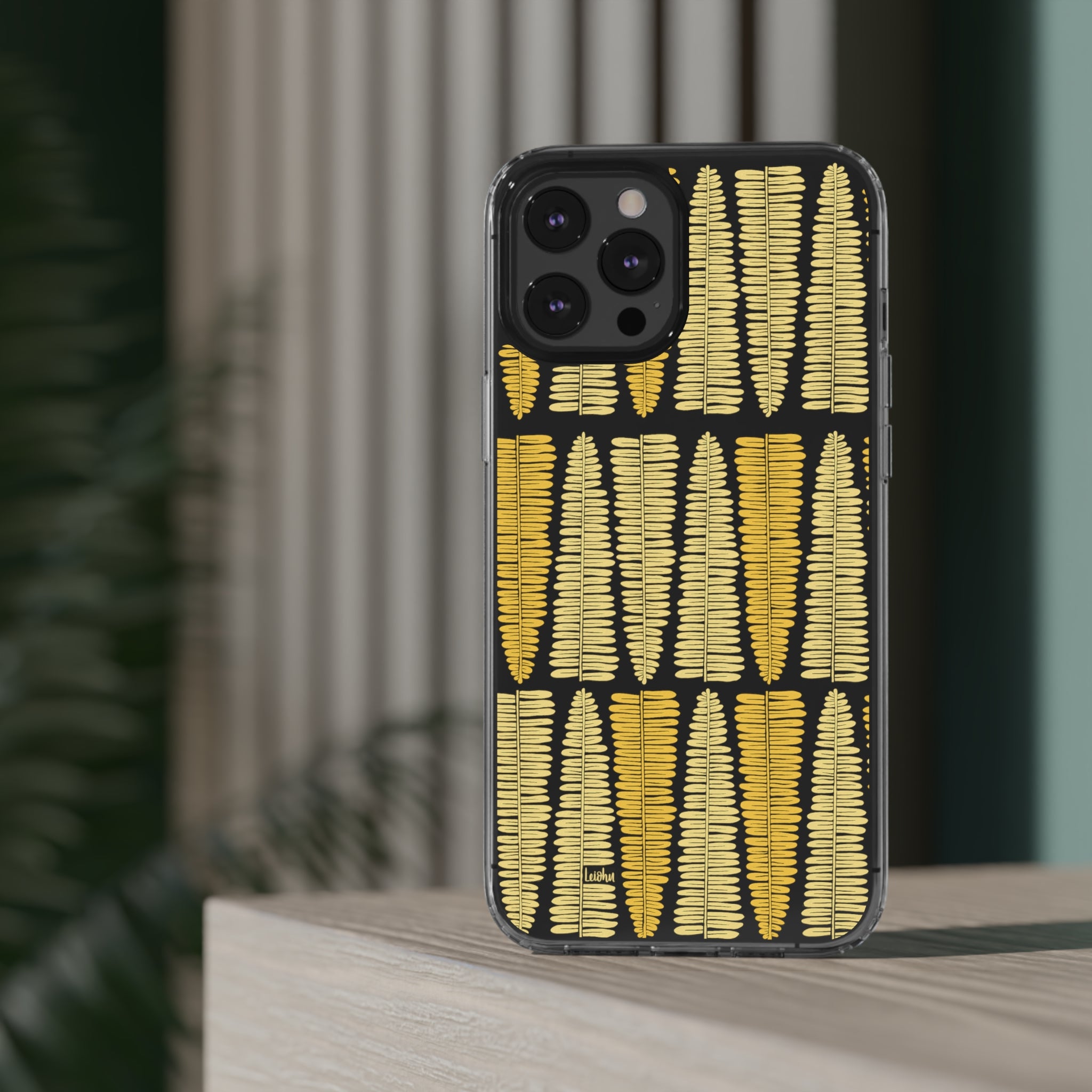 Kupukupu Fern - Clear Case - LEIOHU DESIGNS