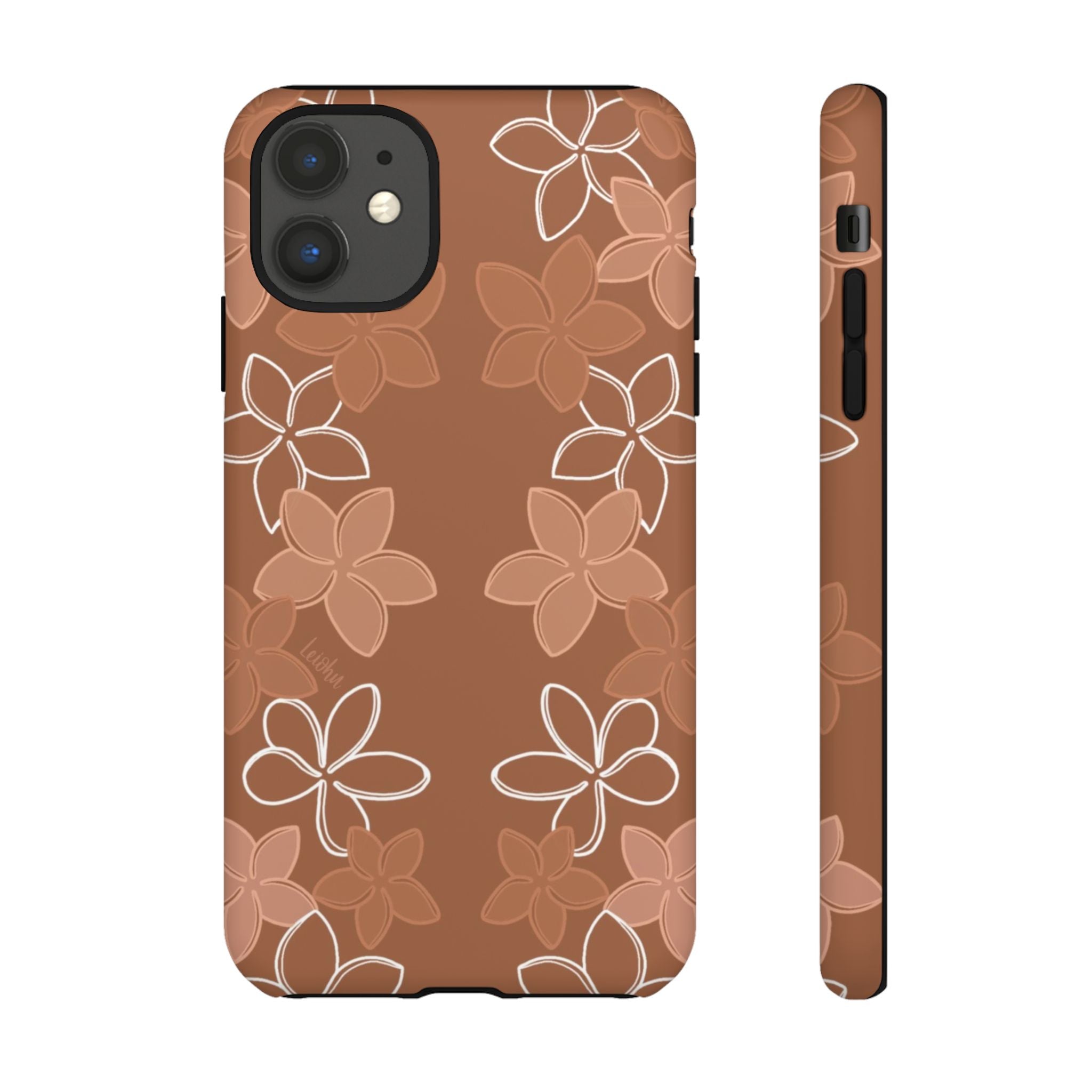 Pua Melia Lei - Mocha - LEIOHU DESIGNS