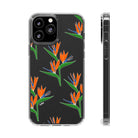 Bird of Paradise - Clear Case - LEIOHU DESIGNS