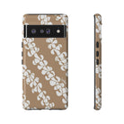 Puakenikeni Lei - Mocha - Google Pixel - LEIOHU DESIGNS