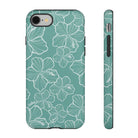 Hibiscus - Teal - LEIOHU DESIGNS