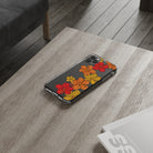 Hibiscus Retro - Clear Case - LEIOHU DESIGNS