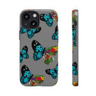 Tropical Pulelehua - Teal - LEIOHU DESIGNS