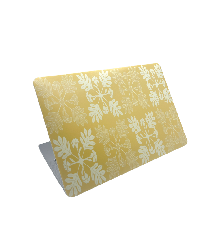 Puakenikeni Quilt - Macbook Hardshell - LEIOHU DESIGNS
