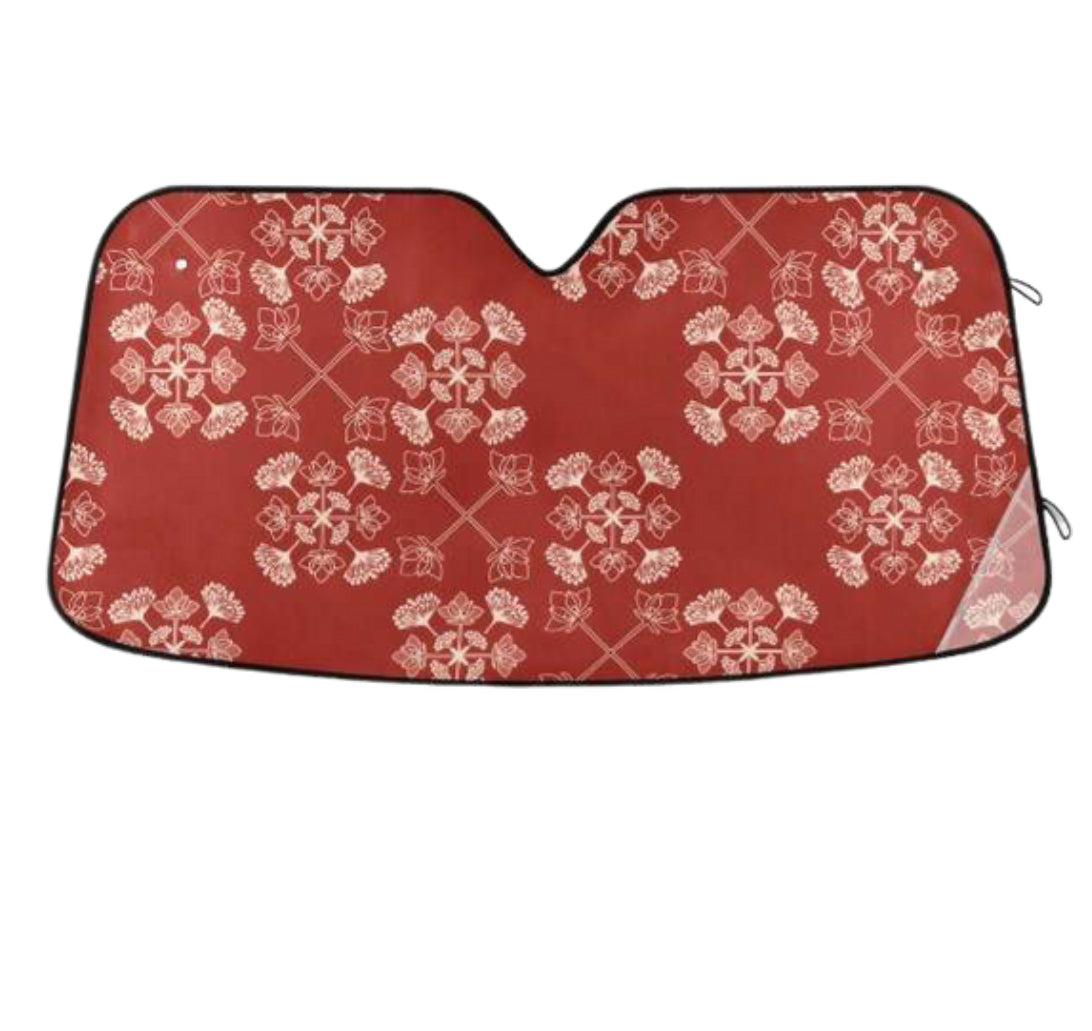 Lehua Quilt - Windshield Car shade - LEIOHU DESIGNS