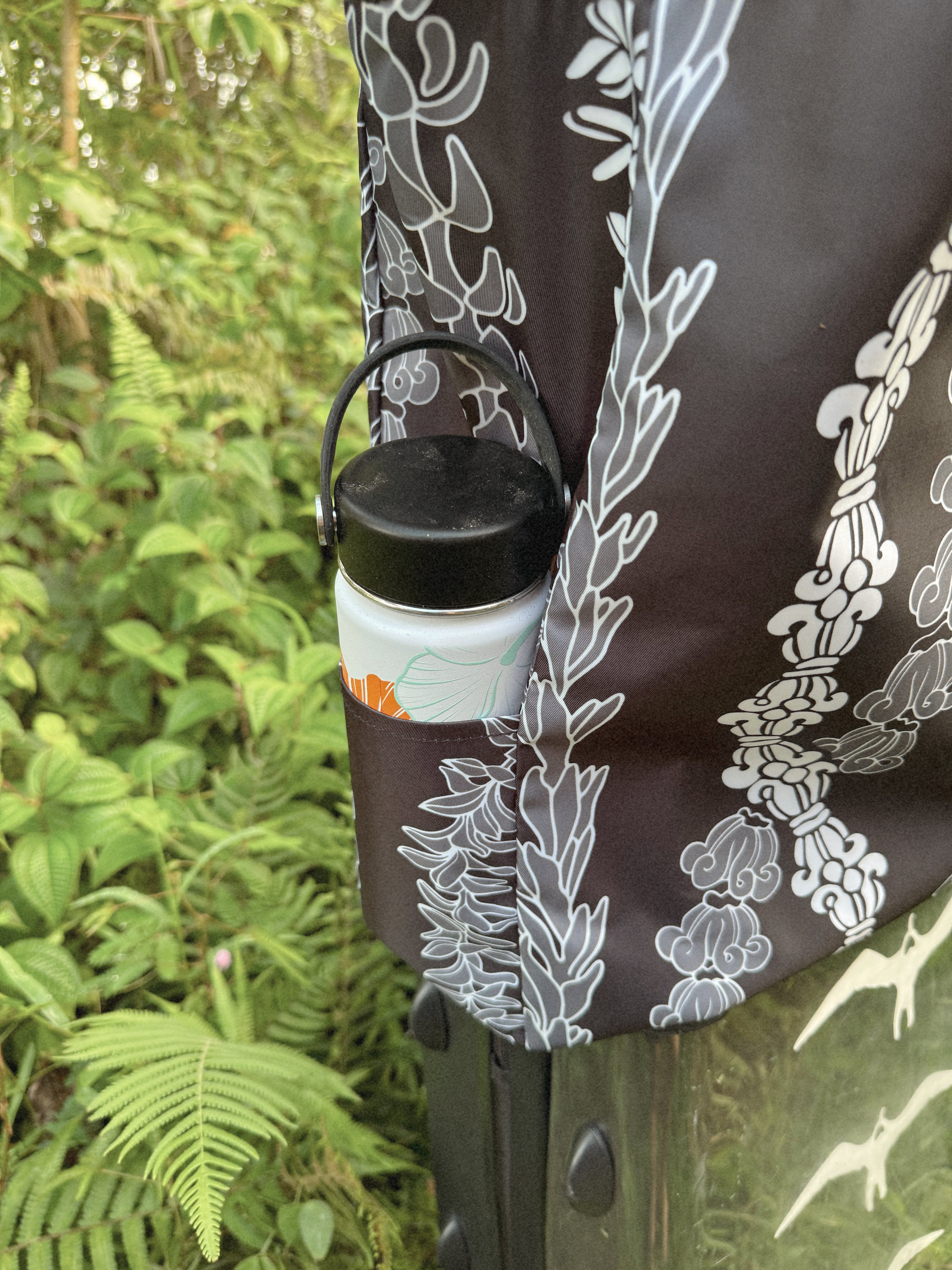 Ki'ihele Tote - Forever Lei - 'Ele'ele - LEIOHU DESIGNS