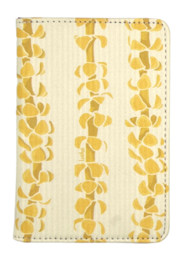 Puakenikeni Lei  - Passport Cover & Luggage Tag