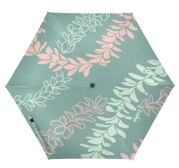 Groovy Pua Melia - Compact Umbrella - LEIOHU DESIGNS