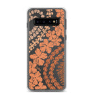 Groovy Lei - Warm - Clear Case for Samsung® - LEIOHU DESIGNS