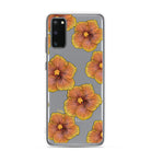 Sunrise Hibiscus - Clear Case for Samsung® - LEIOHU DESIGNS