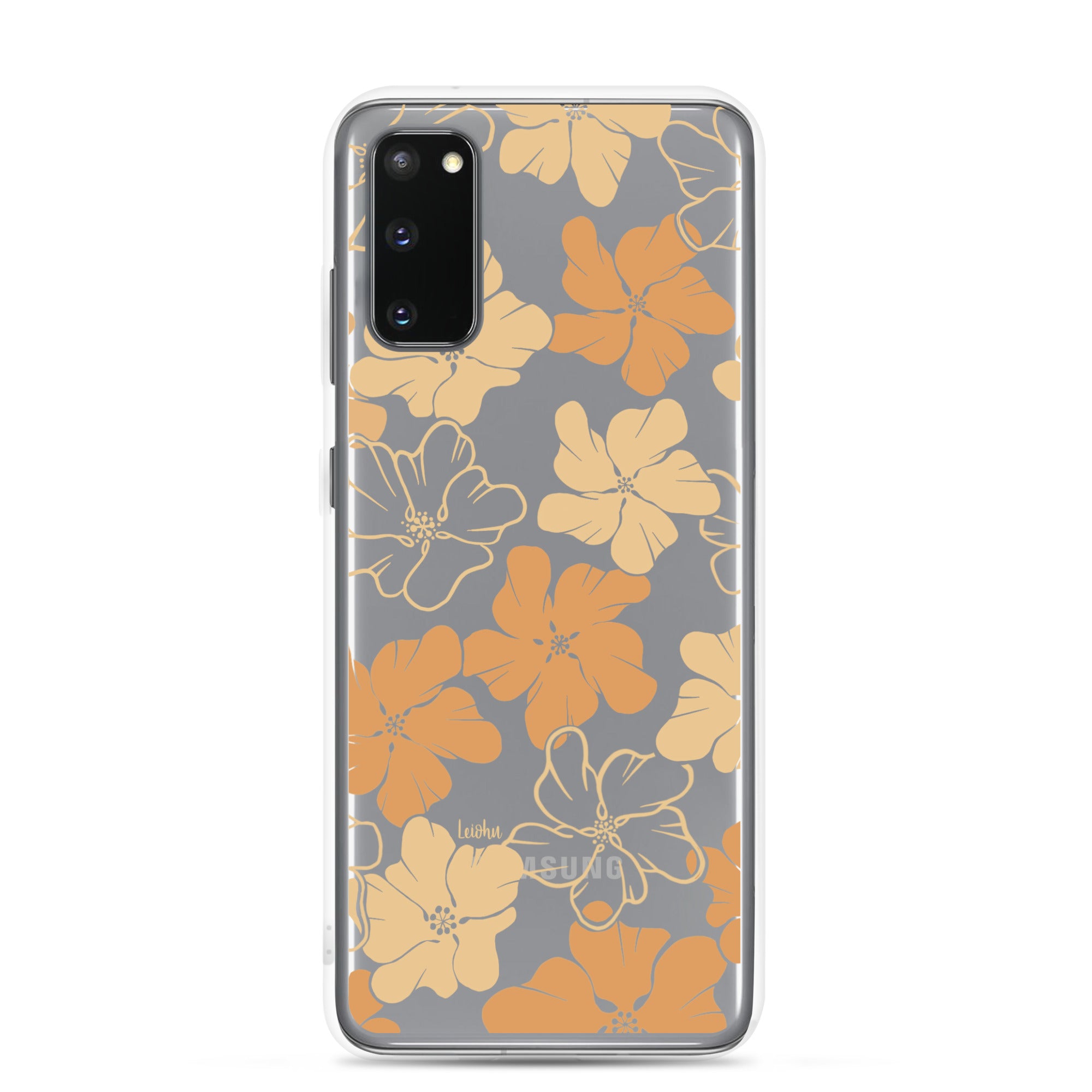 Retro Ilima - Clear Case for Samsung® - LEIOHU DESIGNS