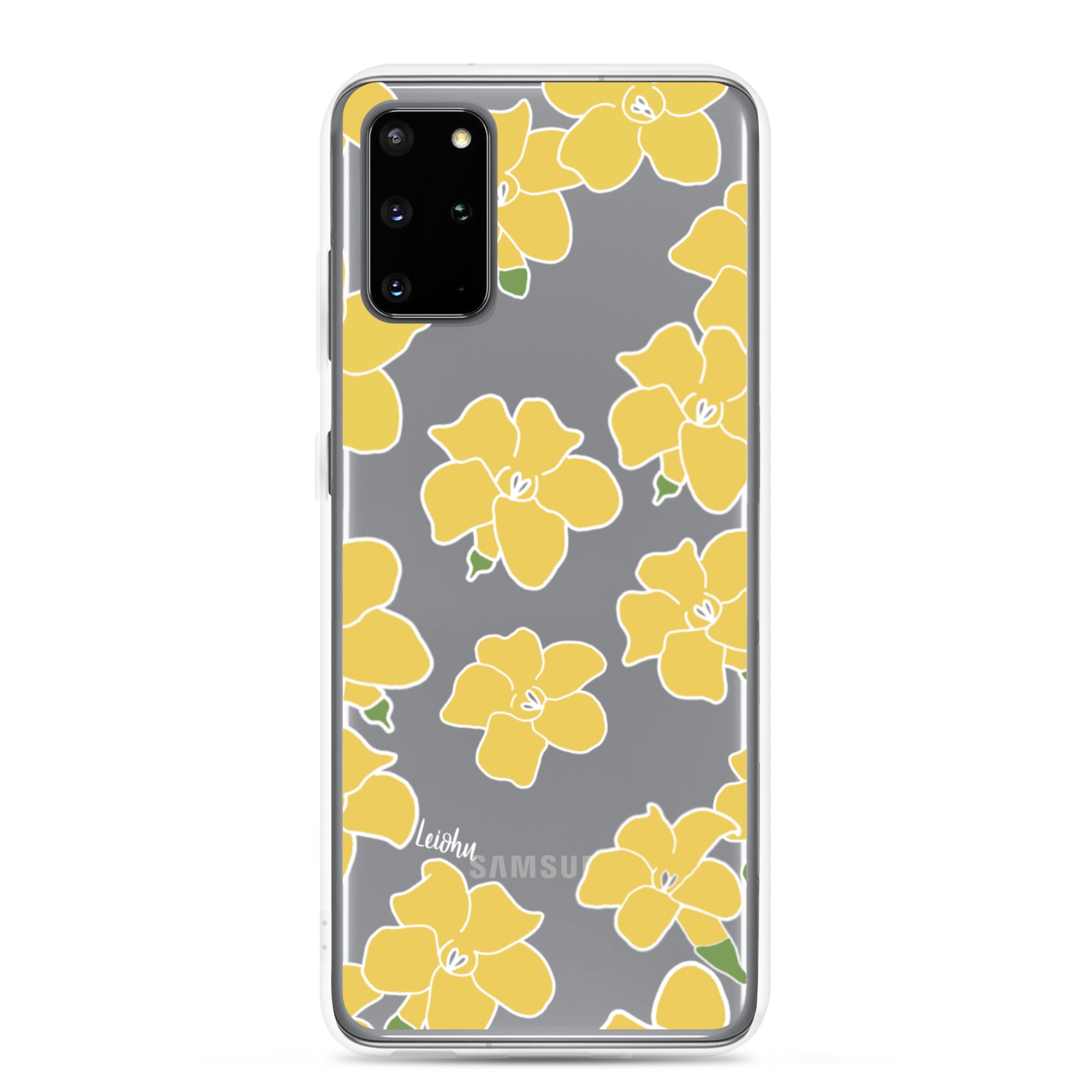 Puakenikeni - Clear Case for Samsung® - LEIOHU DESIGNS