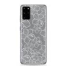 Hibiscus - Clear Case for Samsung® - LEIOHU DESIGNS
