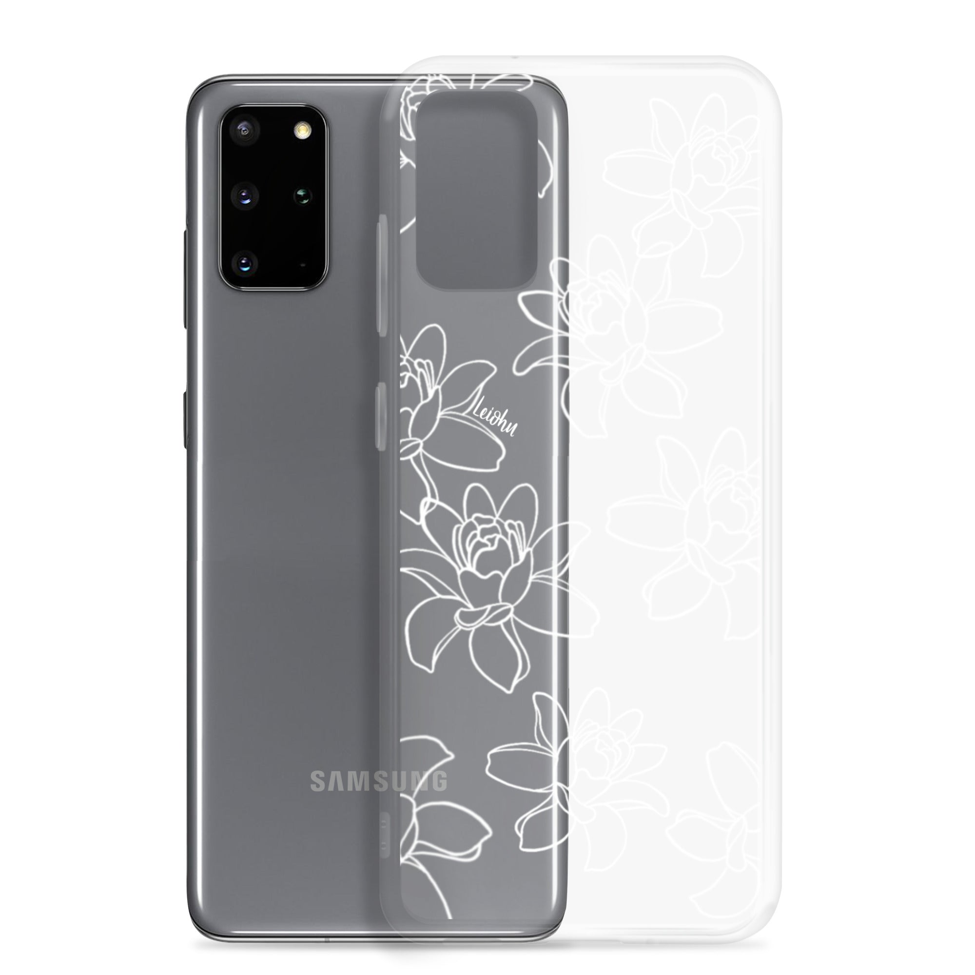 Tuberose - Clear Case for Samsung® - LEIOHU DESIGNS
