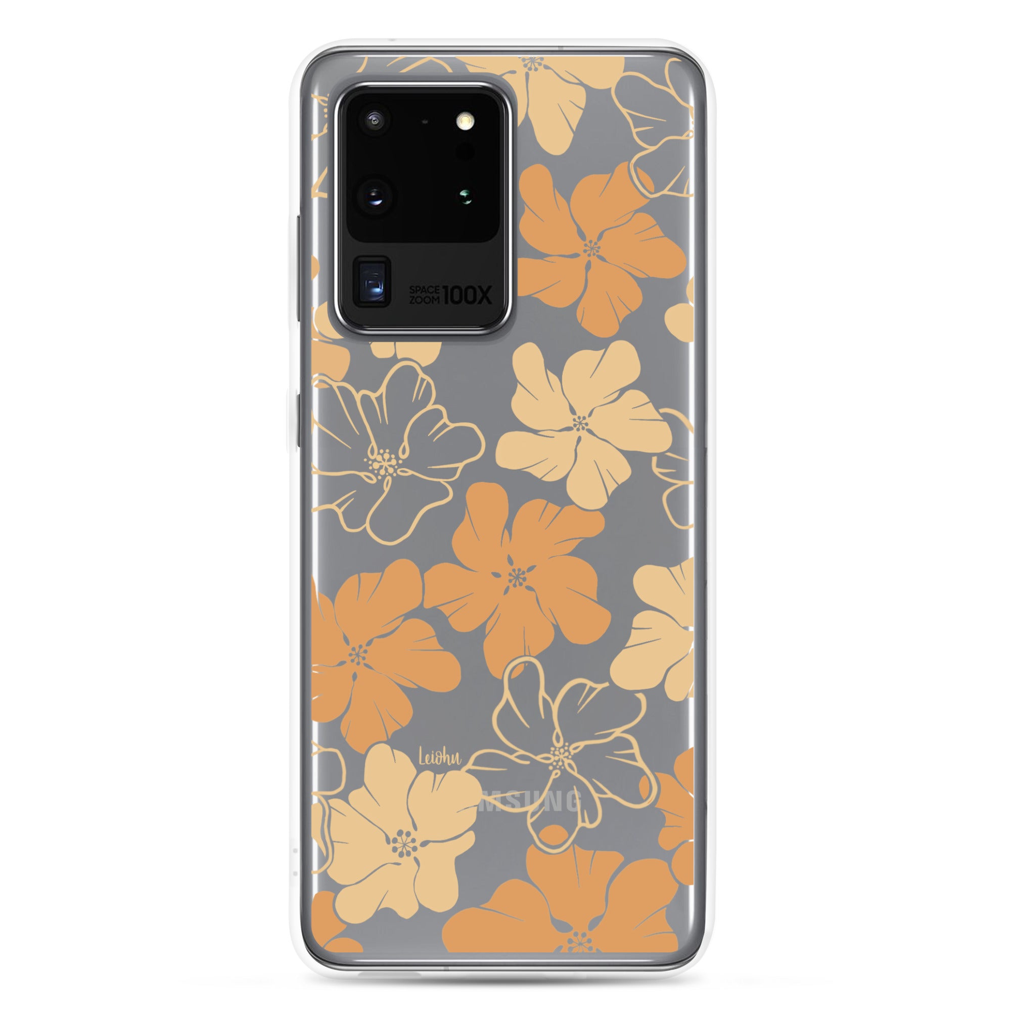 Retro Ilima - Clear Case for Samsung® - LEIOHU DESIGNS