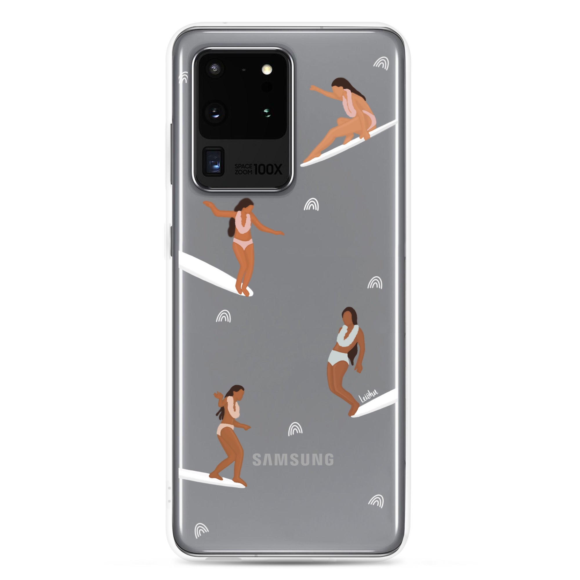 He'e Nalu - Clear Case for Samsung® - LEIOHU DESIGNS