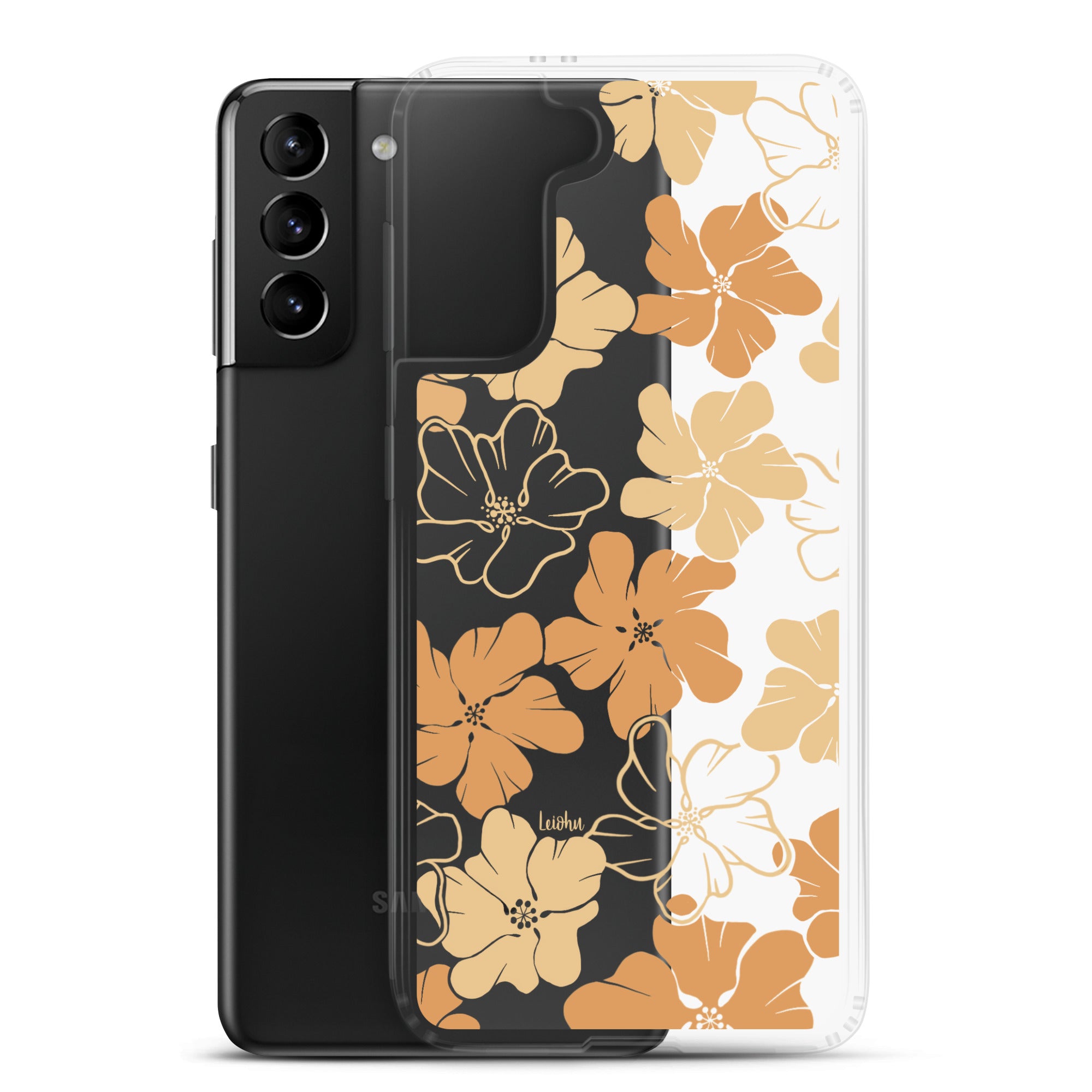 Retro Ilima - Clear Case for Samsung® - LEIOHU DESIGNS