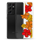 Hibiscus Retro - Clear Case for Samsung® - LEIOHU DESIGNS