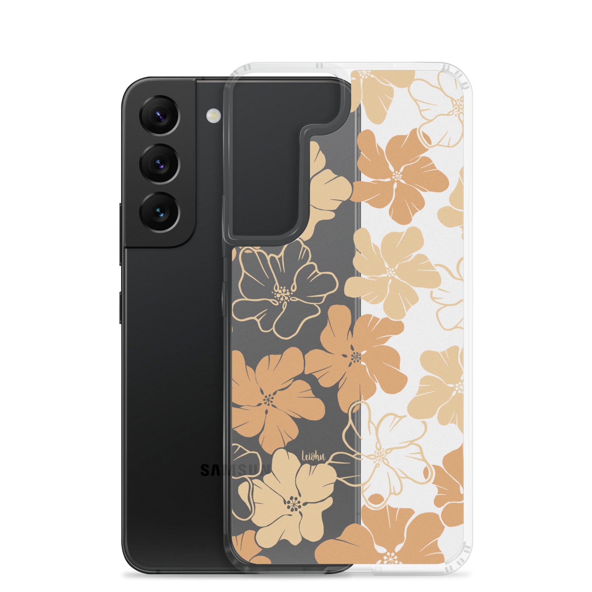 Retro Ilima - Clear Case for Samsung® - LEIOHU DESIGNS