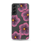 Sunset Hibiscus - Clear Case for Samsung® - LEIOHU DESIGNS