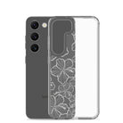 Hibiscus - Clear Case for Samsung® - LEIOHU DESIGNS