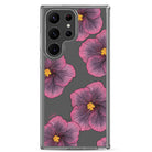 Sunset Hibiscus - Clear Case for Samsung® - LEIOHU DESIGNS