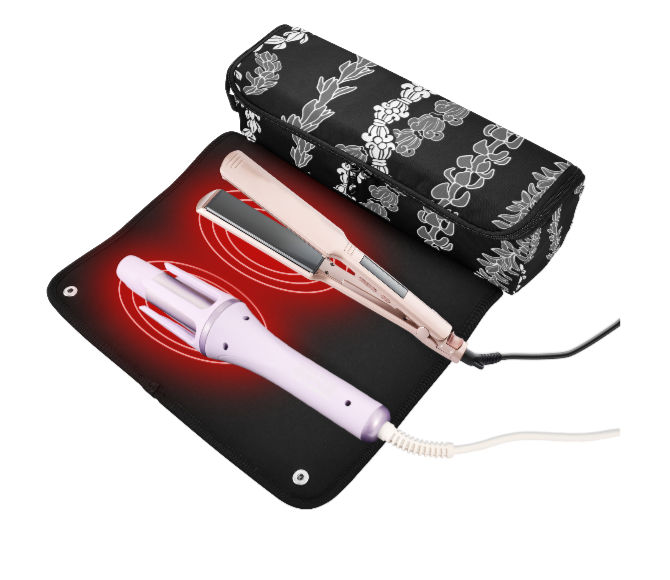 Hair Tool Travel Essential Bag - Forever Lei - 'ele'ele - LEIOHU DESIGNS