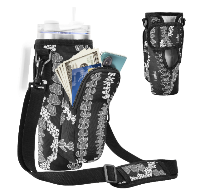 Tumbler Carrier - Forever Lei - 'Ele'ele - LEIOHU DESIGNS