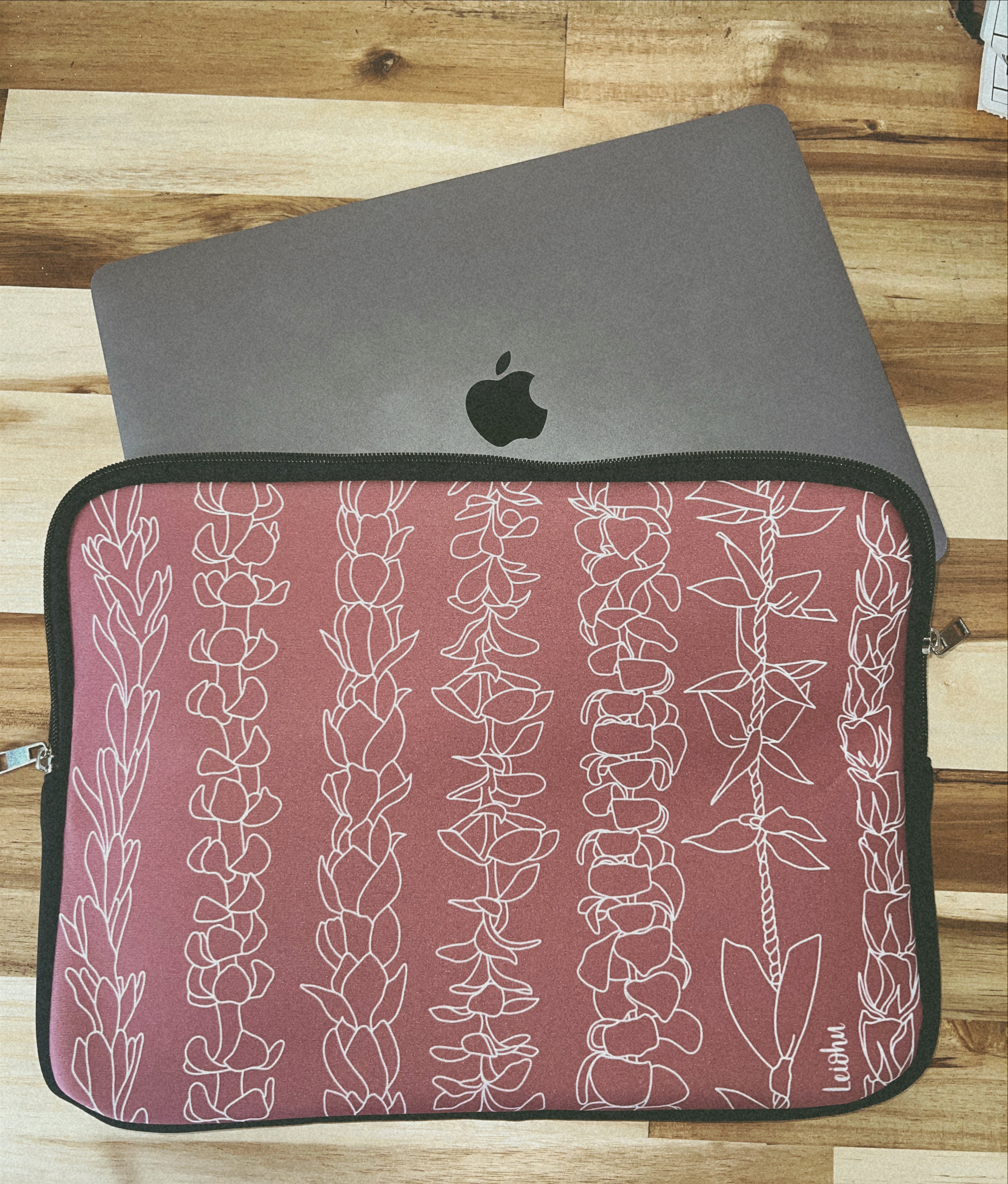 Na Lei - Double Laptop Sleeve - LEIOHU DESIGNS