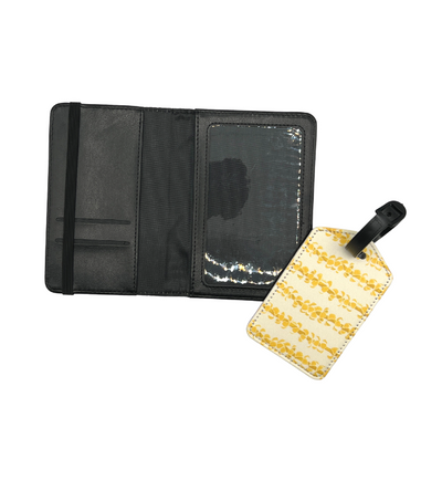 Puakenikeni Lei  - Passport Cover & Luggage Tag