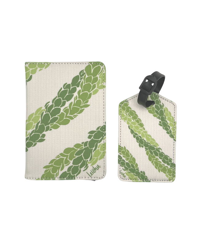 Pakalana Lei  - Passport Cover & Luggage Tag Set