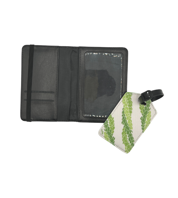 Pakalana Lei  - Passport Cover & Luggage Tag Set