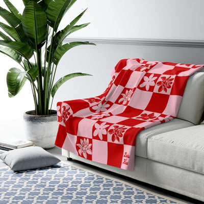 Groovy Summer - 'Ula'ula - Sherpa Fleece Blanket