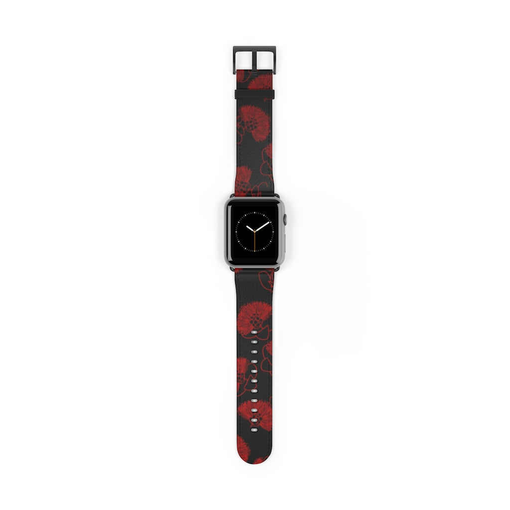 Ohia Lehua - Eleele - Apple Watch Band