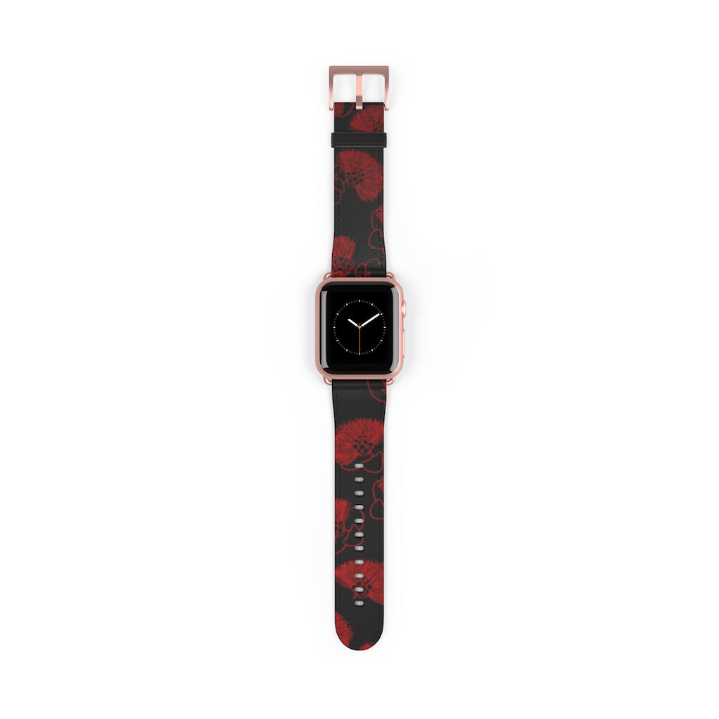 Ohia Lehua - Eleele - Apple Watch Band