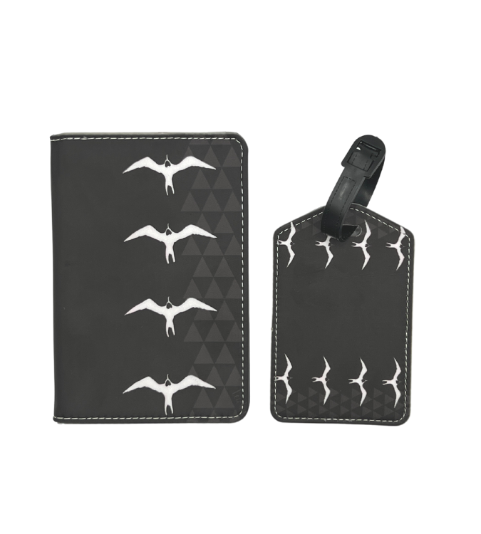 Iwa - Passport Cover & Luggage Tag Set - LEIOHU DESIGNS