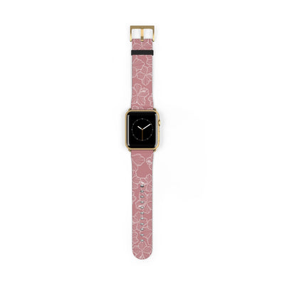 Hibiscus - Mauve - Apple Watch Band