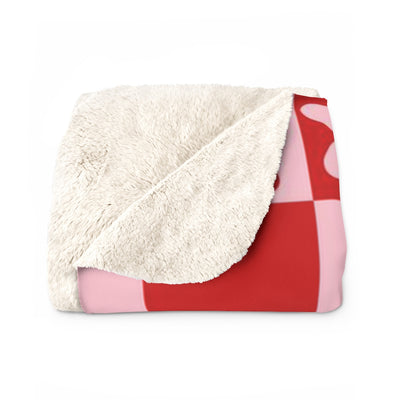 Groovy Summer - 'Ula'ula - Sherpa Fleece Blanket