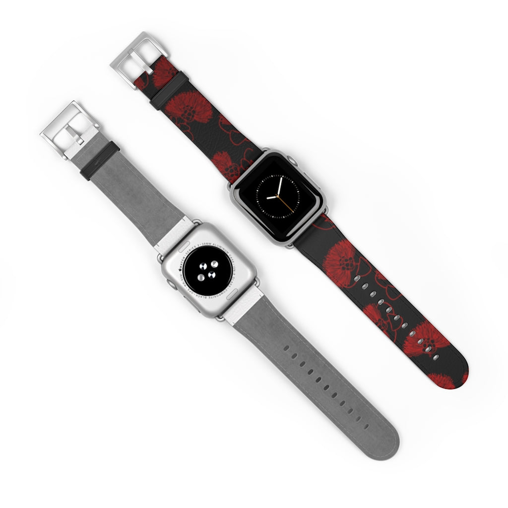 Ohia Lehua - Eleele - Apple Watch Band