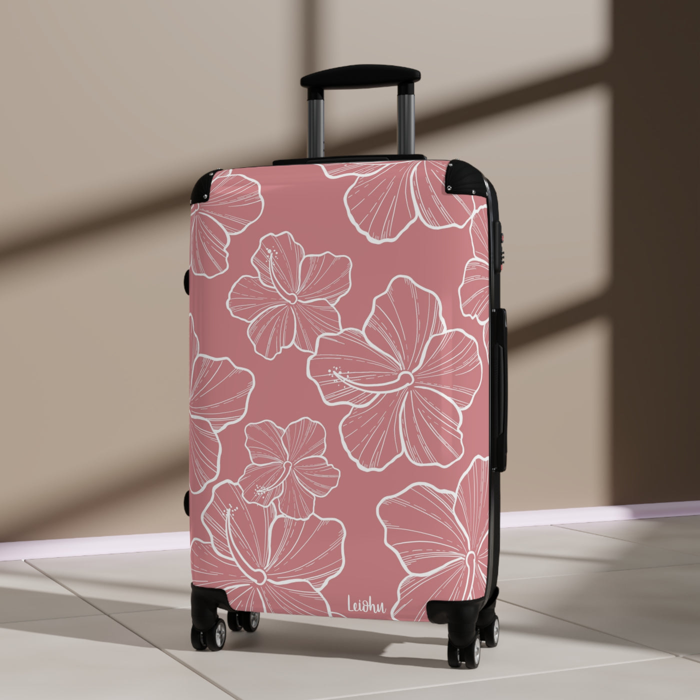 Hibiscus - mauve - Cabin Suitcase
