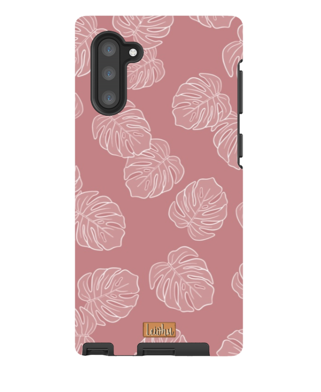Monstera - Mauve - Samsung Note - LEIOHU DESIGNS