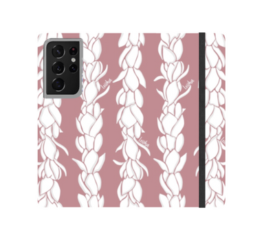 Pikake Lei - Wallet Case - Samsung