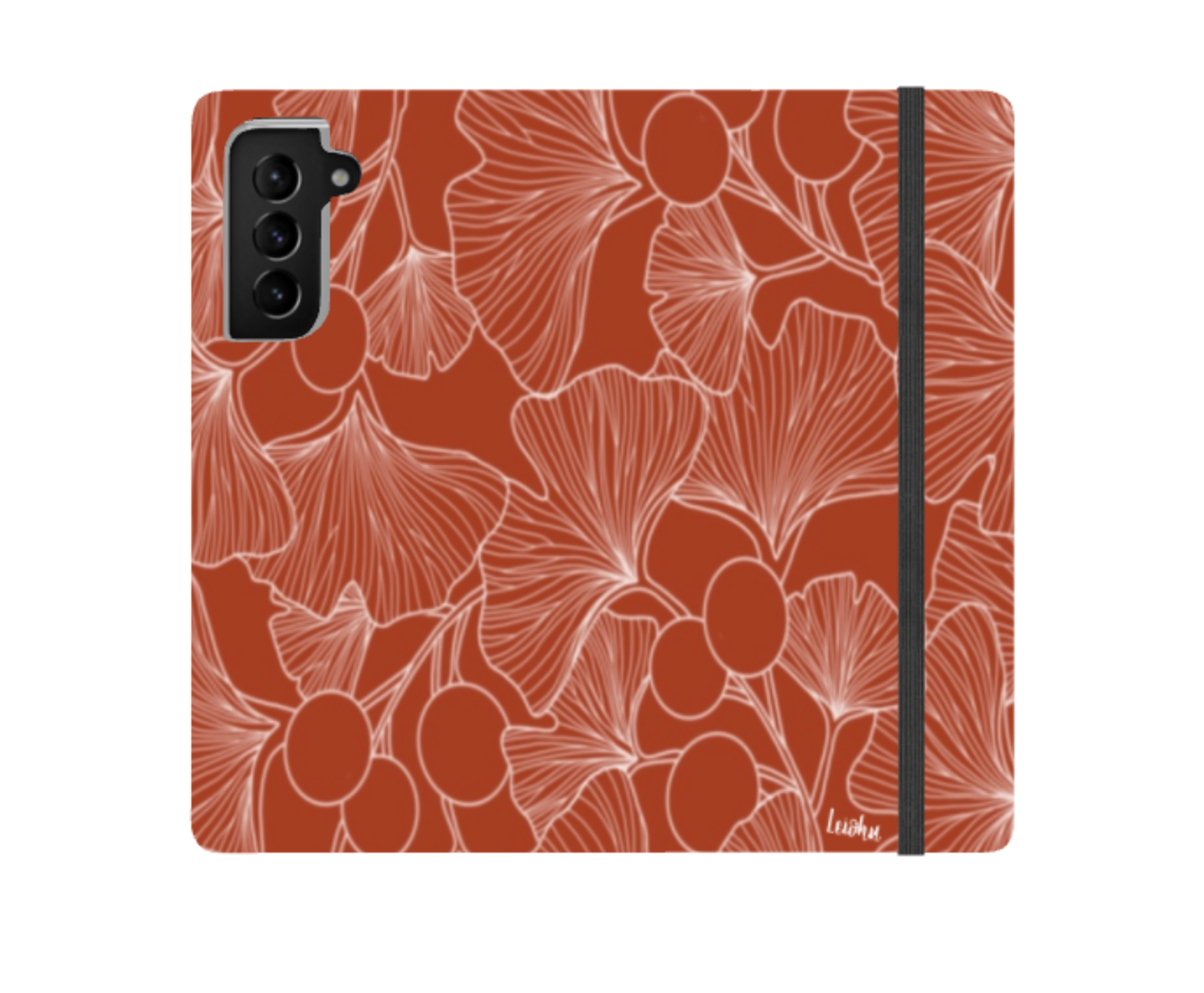 Gingko Rust - Wallet Case - Samsung