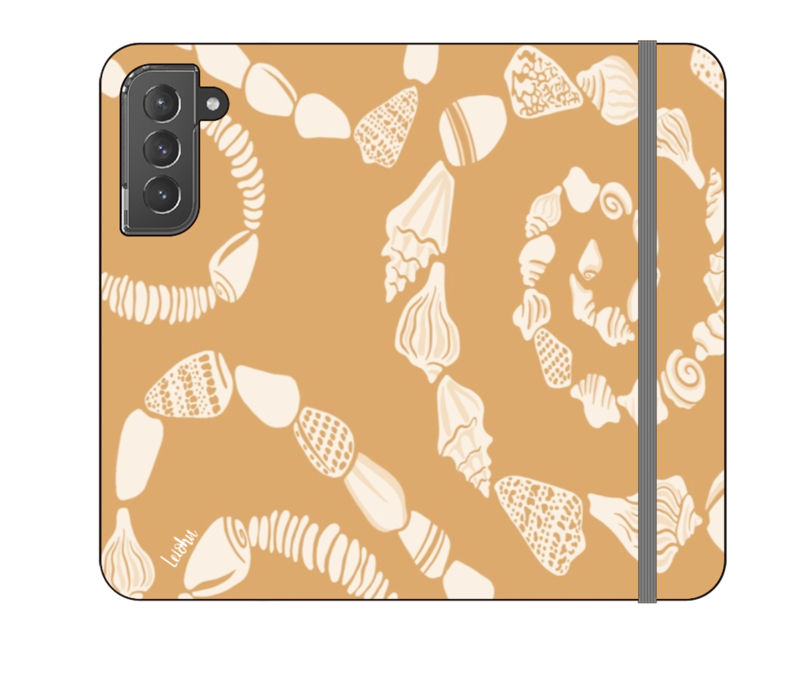 Groovy Shell - Wallet Case - Samsung - LEIOHU DESIGNS